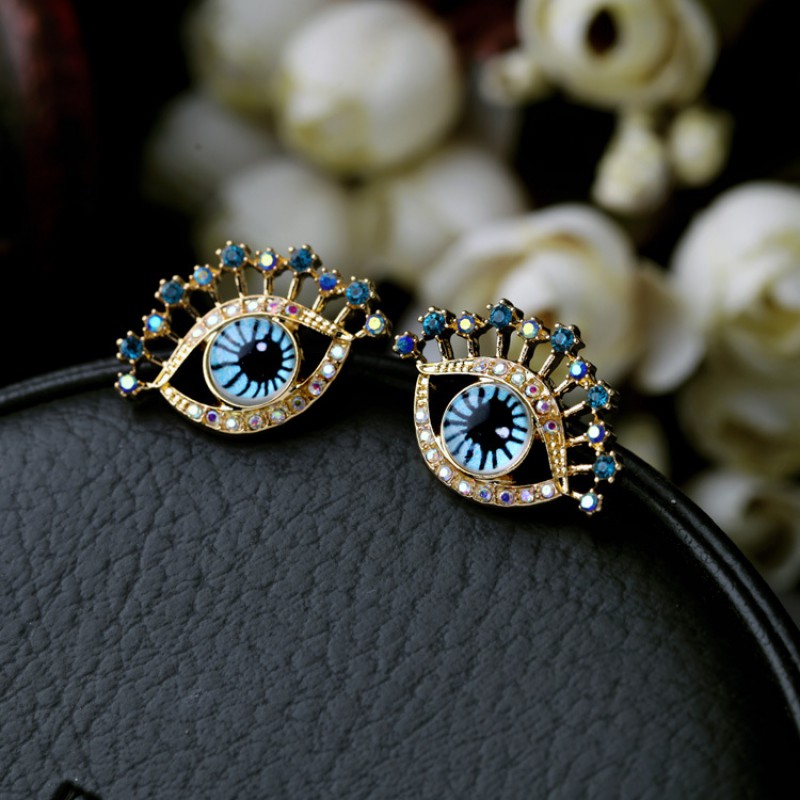 Devil Eye earrings stud