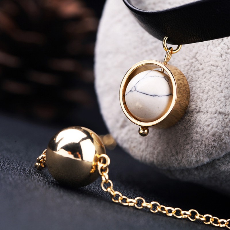 DOUBLE LAYERS WOMEN NECKLACE