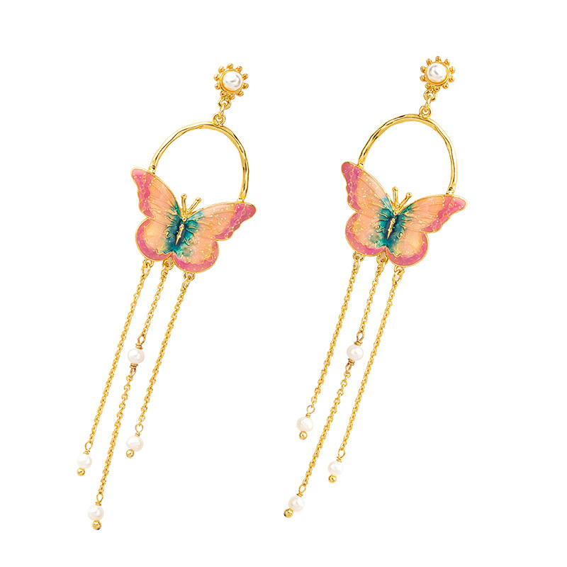 enamel jewelry earring