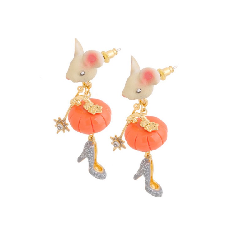 enamel jewelry earring