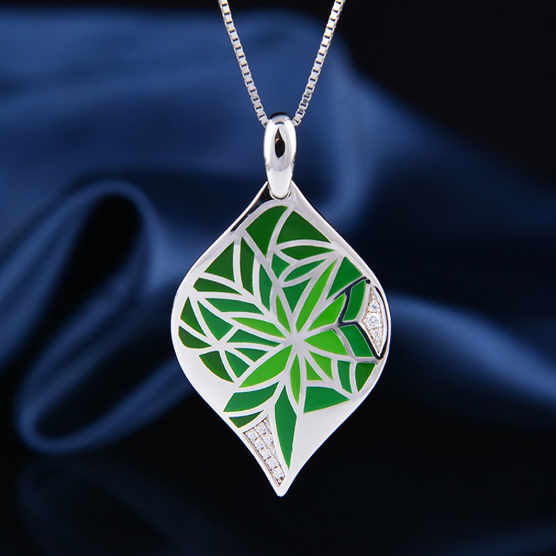 925silver enamel jewelry sets