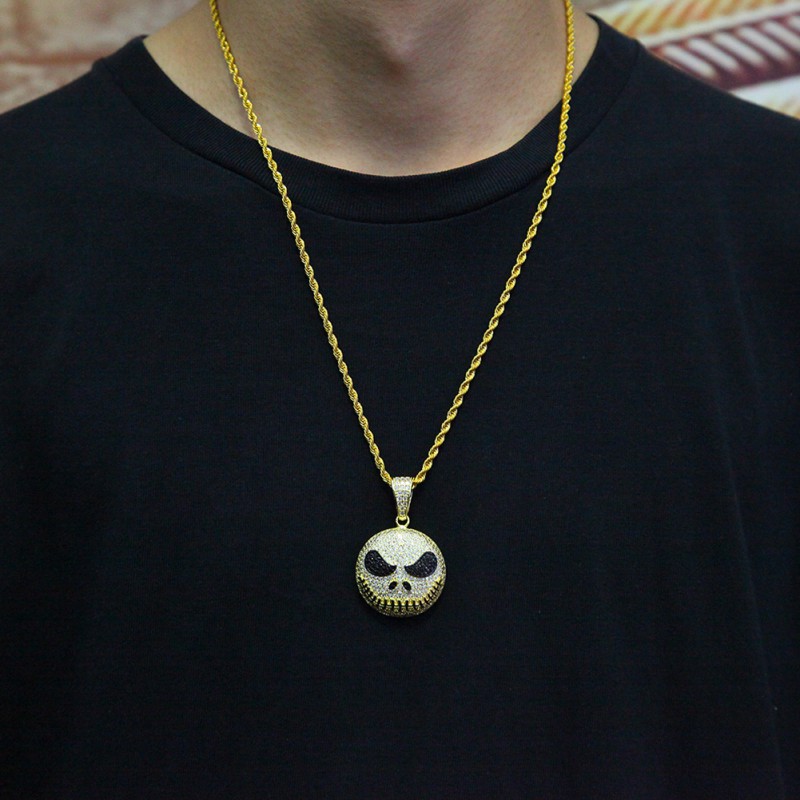 HIP HOP JEWELRY BRASS NECKLACE