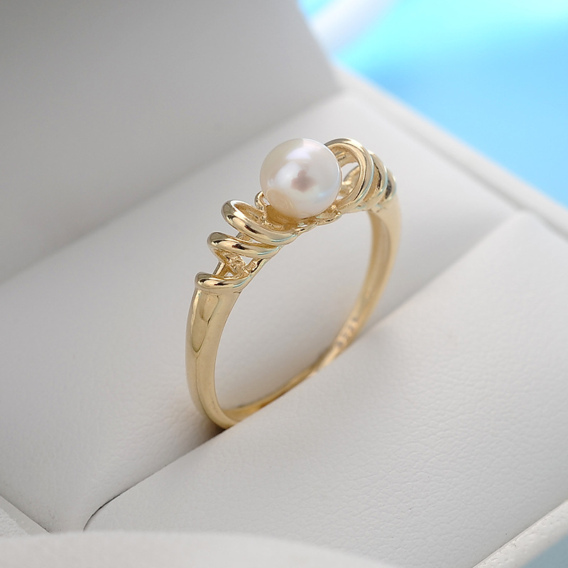 925 SILVER  NATURAL FRESHWATER PEARL RING