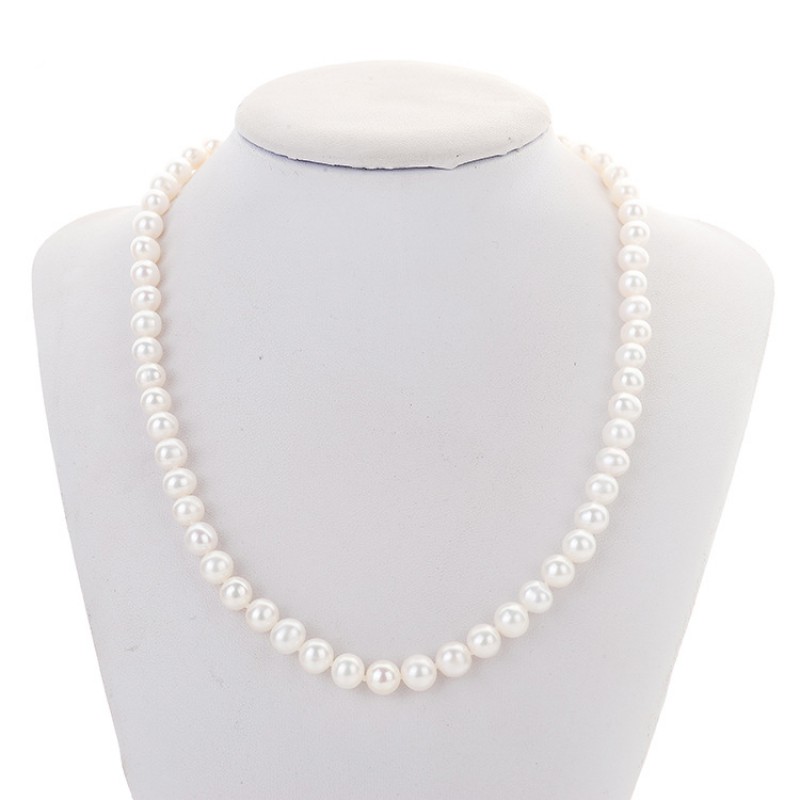 NATURAL FRESHWATER PEARL women necklace