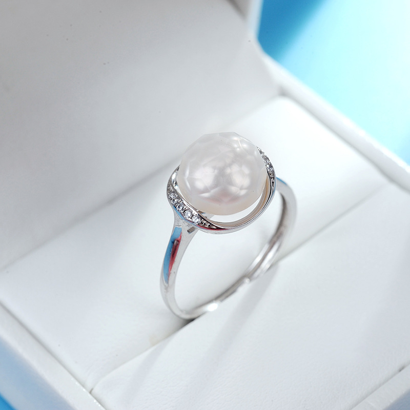 925 SILVER NATURAL PEARL RINGS