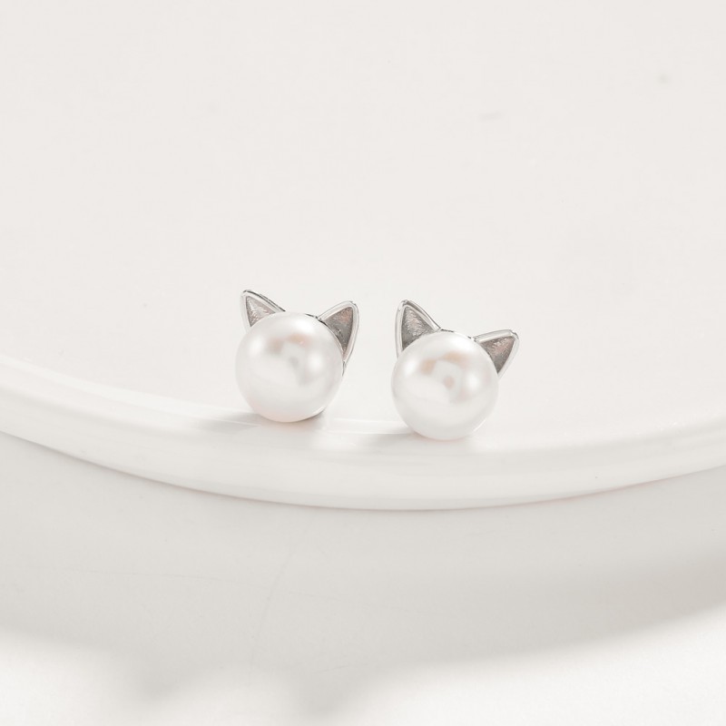 Silver Stud Earring