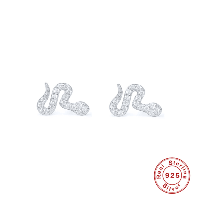 925 silver animal earrings