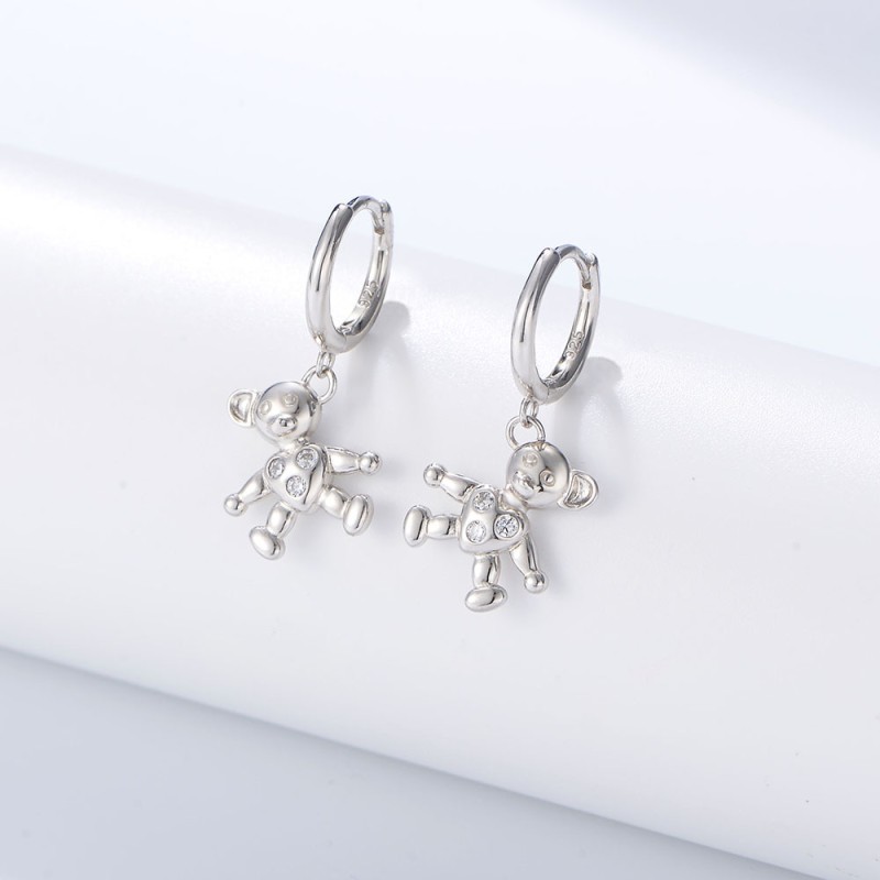 925 silver animal earrings