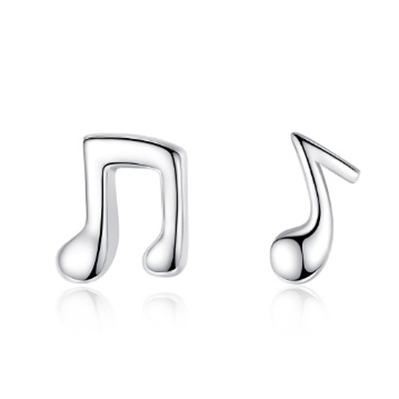 925 silver musical notes  earrings