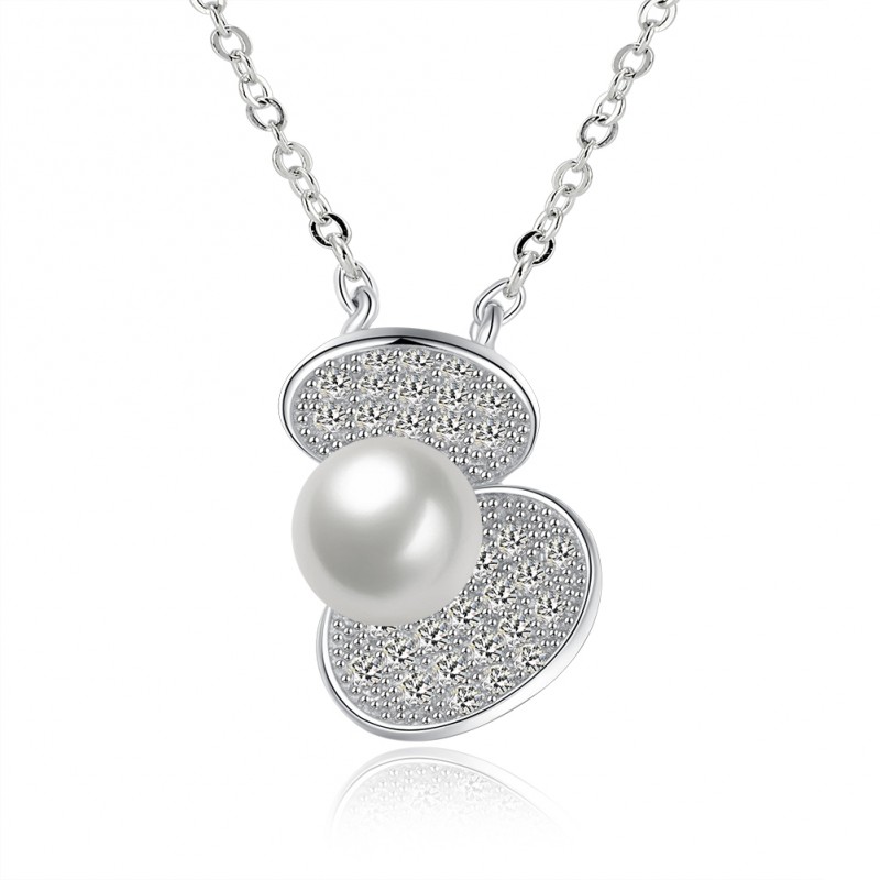 925 Silver Necklace with Pearl