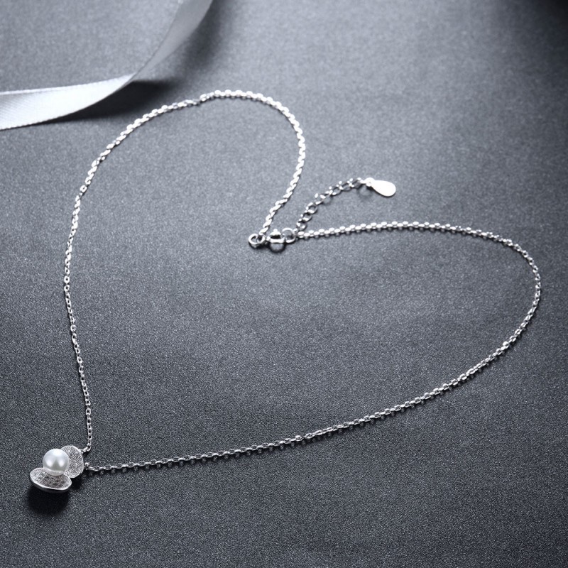 925 Silver Necklace with Pearl