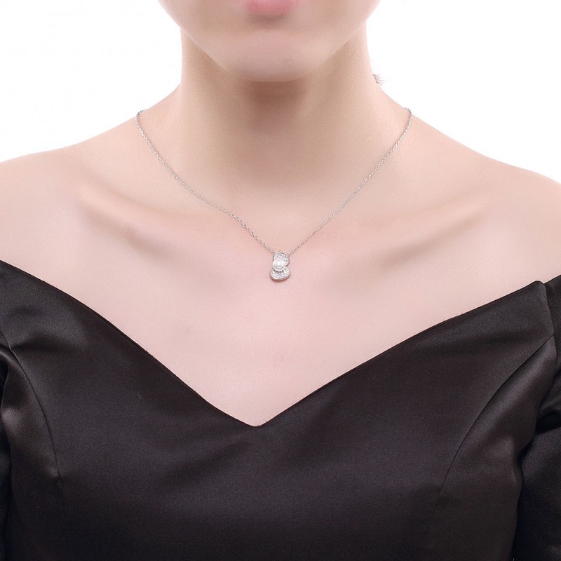 925 Silver Necklace with Pearl