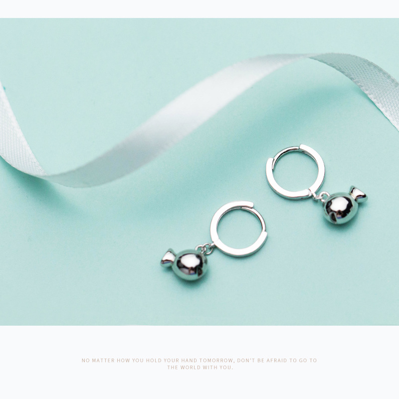 925 silver circle earrings