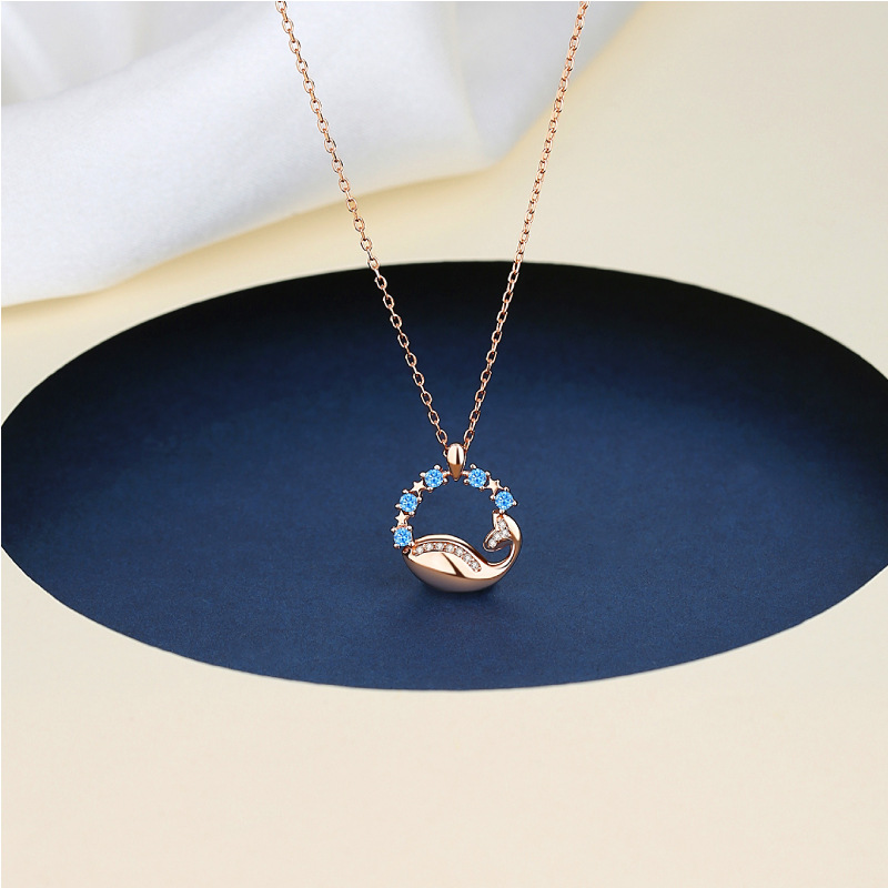 925 silver ocean necklace