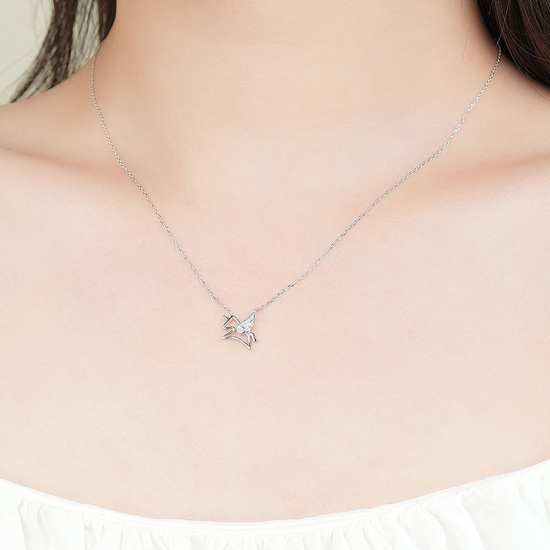 925 silver animal necklace