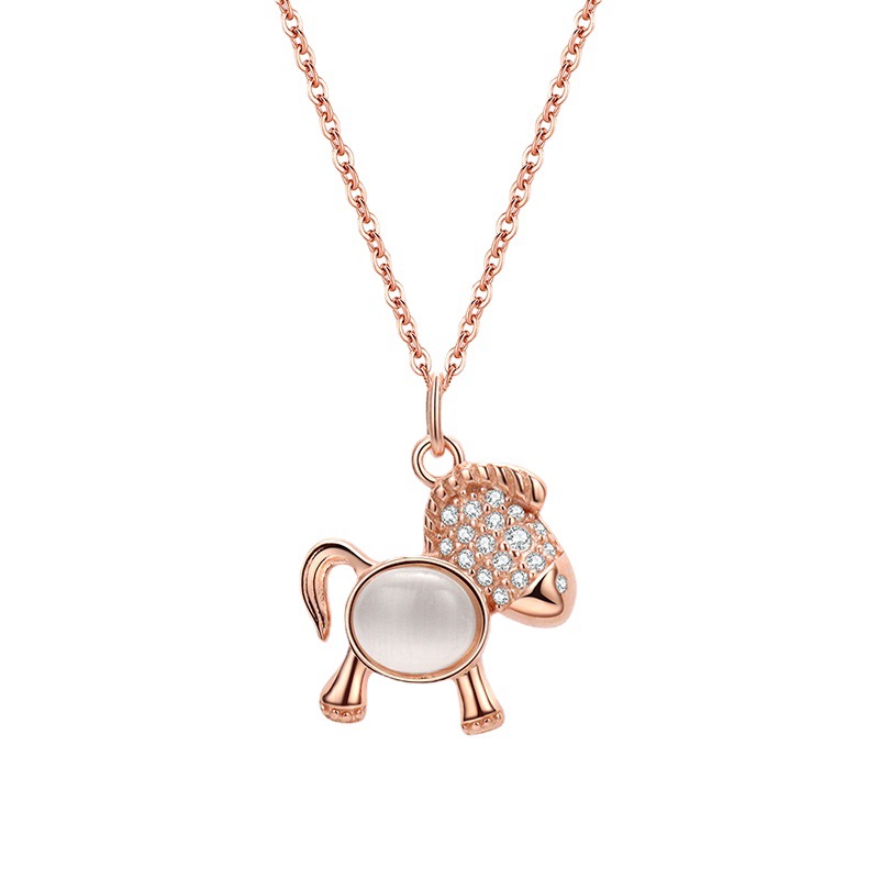 925 silver animal necklace