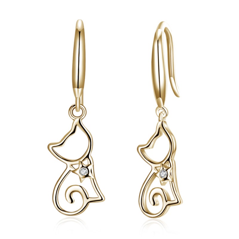 925 silver animal earrings