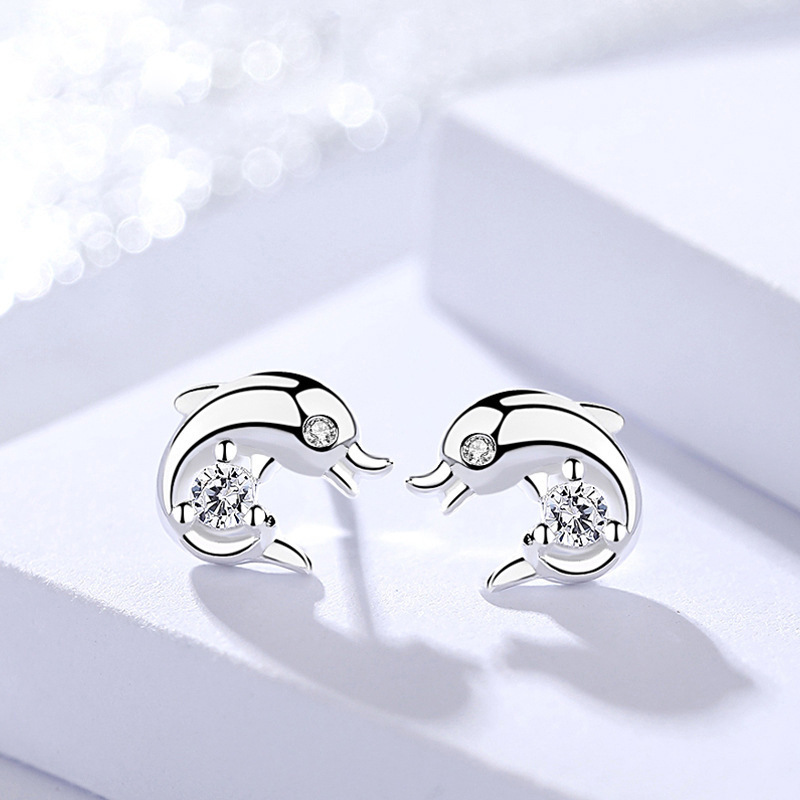 925 silver animal earrings