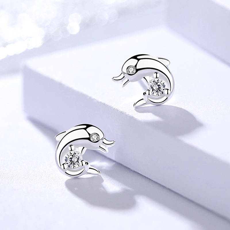 925 silver animal earrings