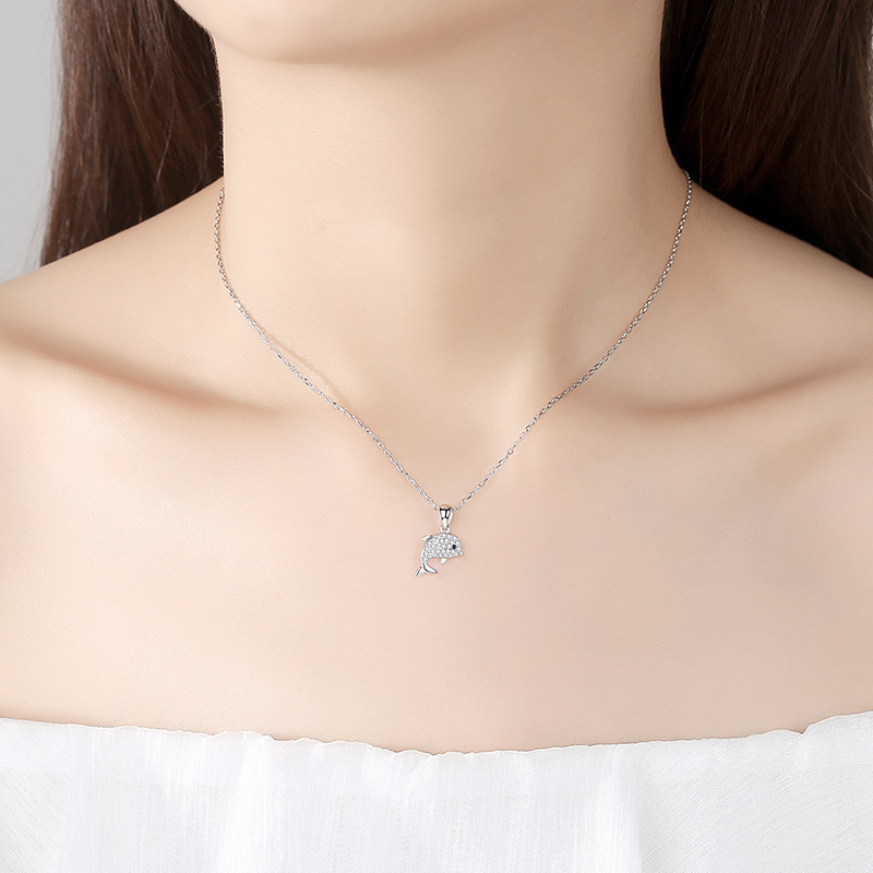 925 silver ocean necklace