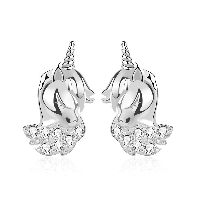 925 silver animal earrings