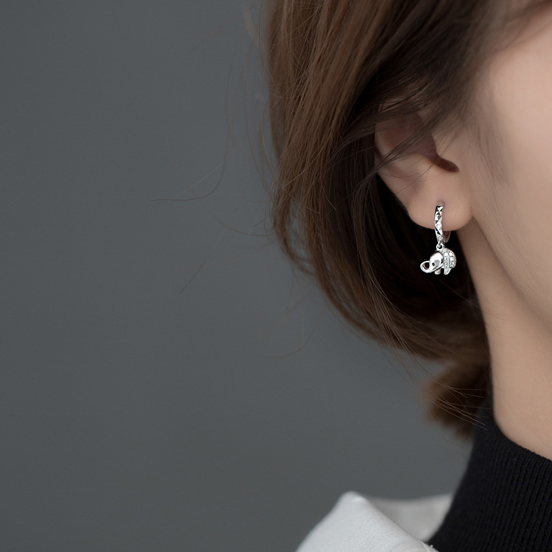 925 silver animal earrings