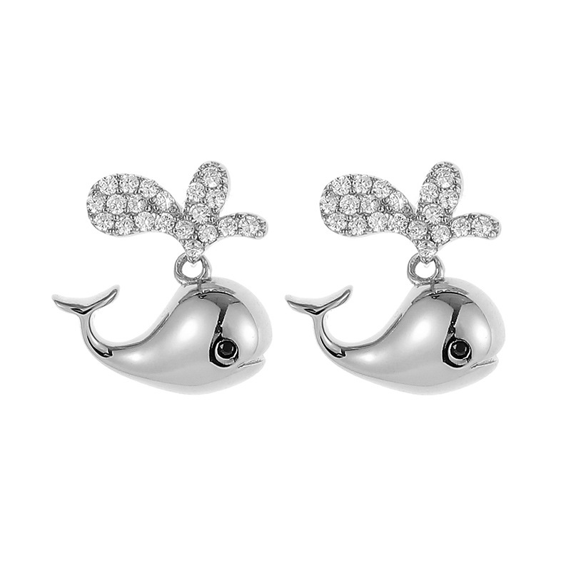 925 silver ocean earrings