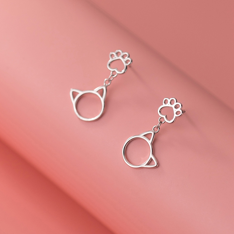 925 silver animal earrings