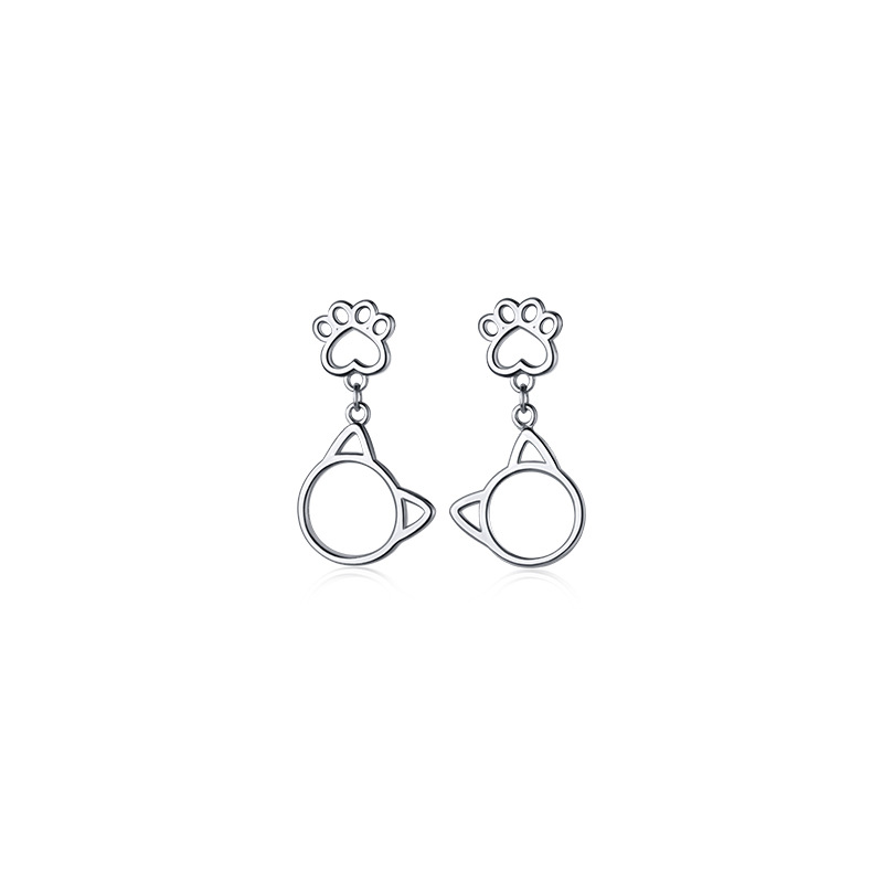 925 silver animal earrings