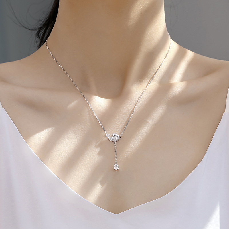 925 silver ocean necklace