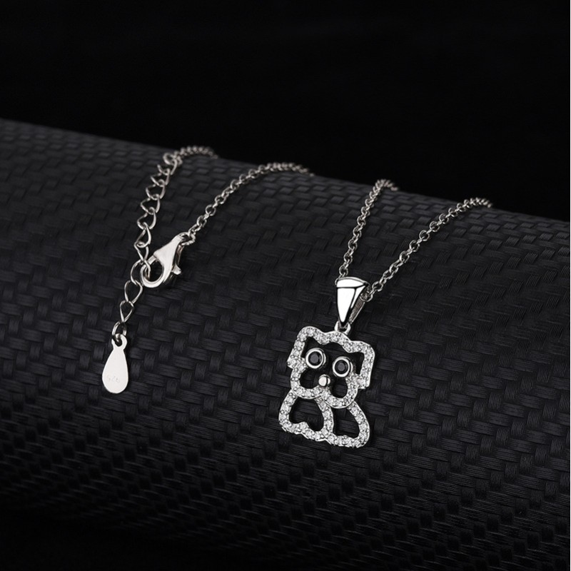 925 silver animal necklace