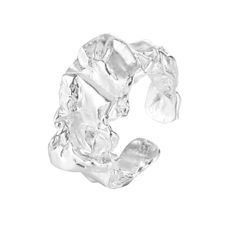 925 silver fold ring