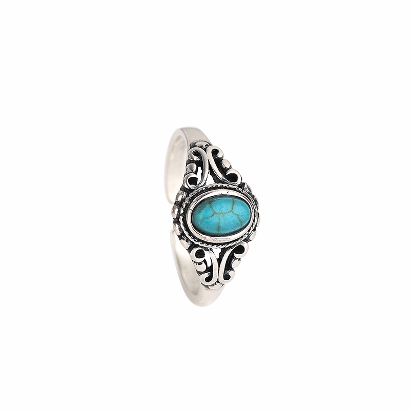 925 silver turquoise ring