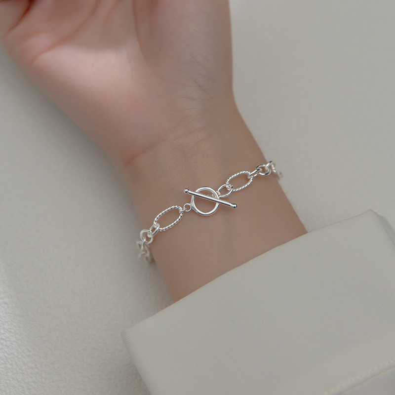 925 silver heart bracelet