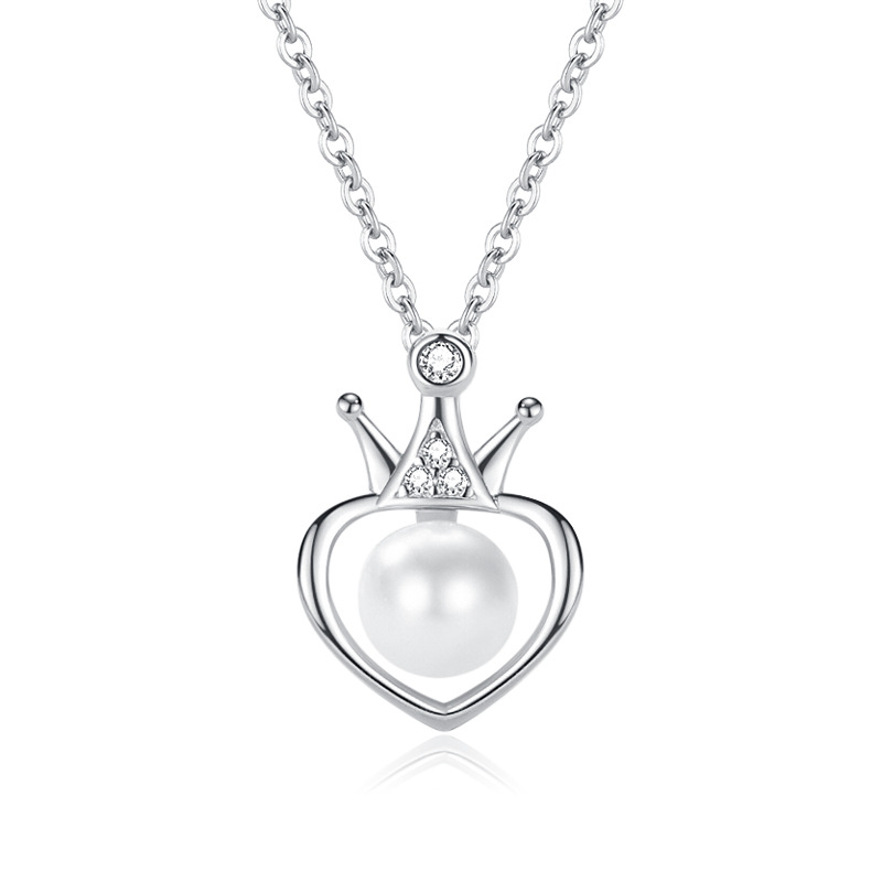 925 silver heart necklace