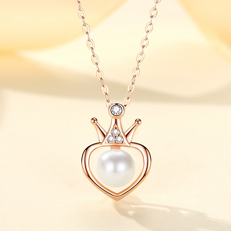 925 silver heart necklace