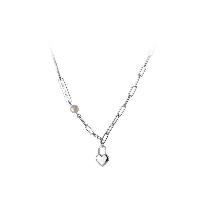 925 silver heart necklace