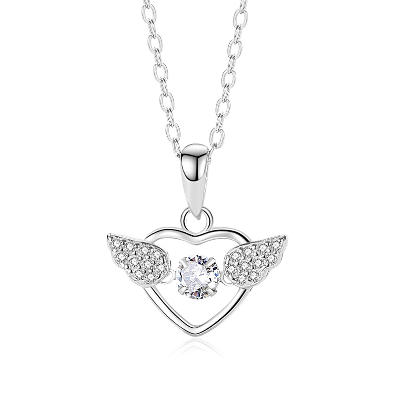 925 silver heart necklace