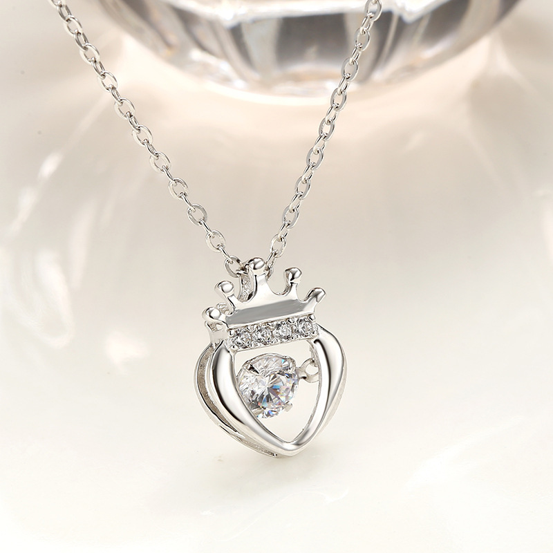 925 silver heart necklace