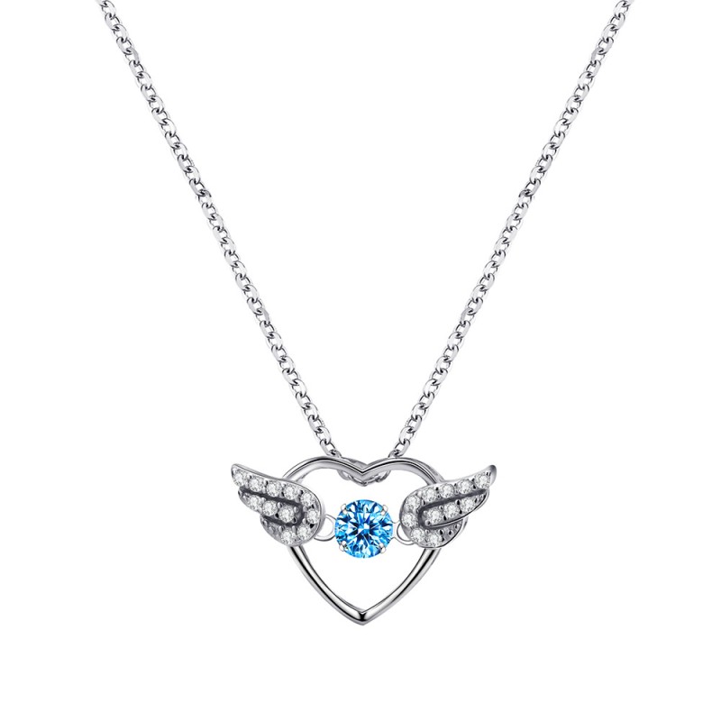 925 silver heart necklace