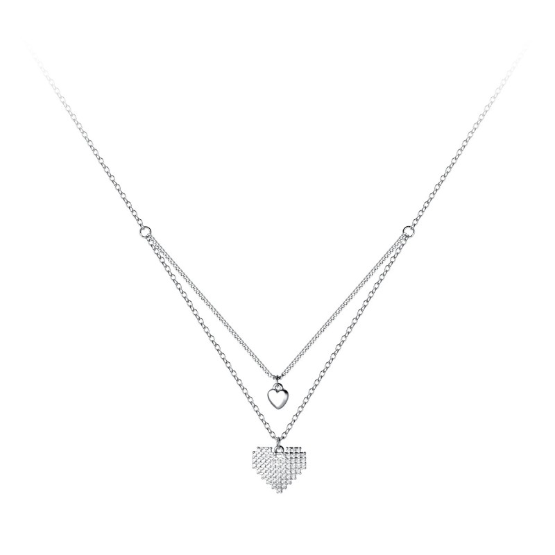 925 silver heart necklace