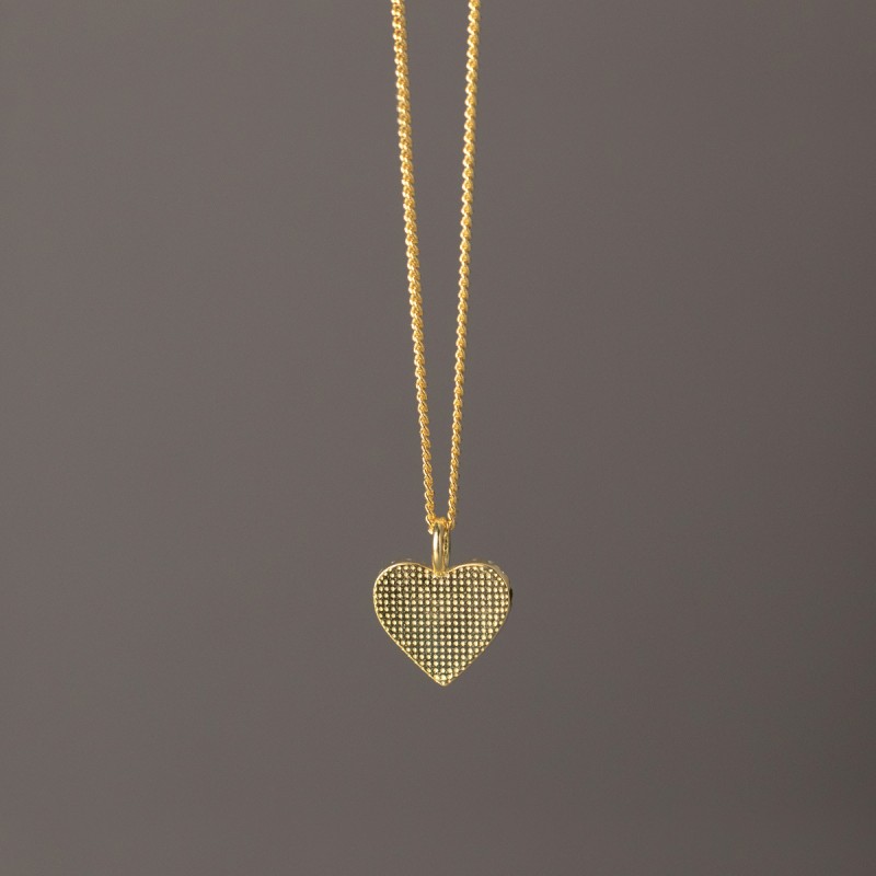 925 silver heart necklace