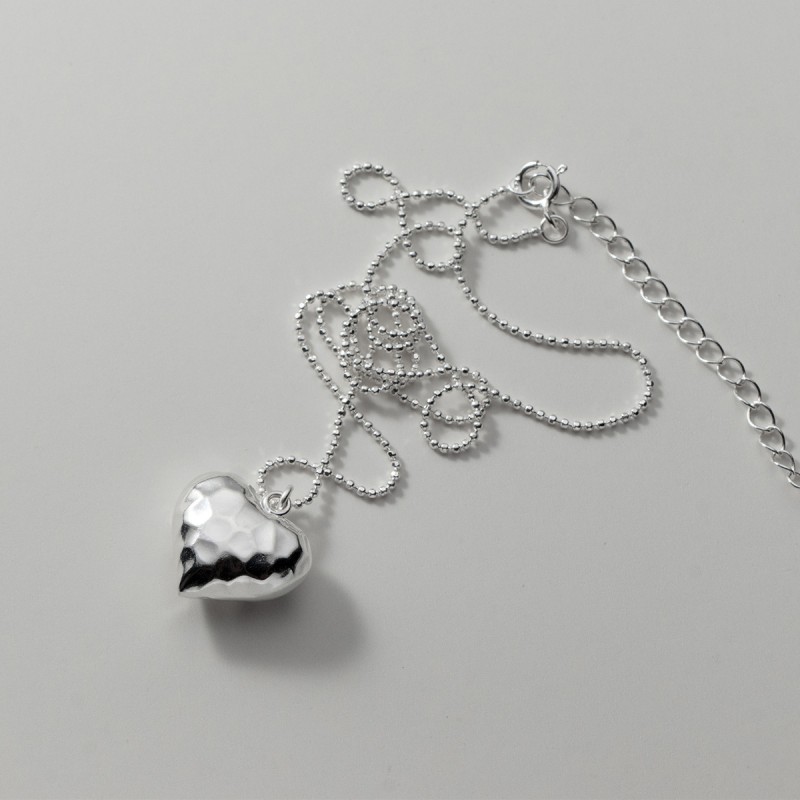 925 silver heart necklace