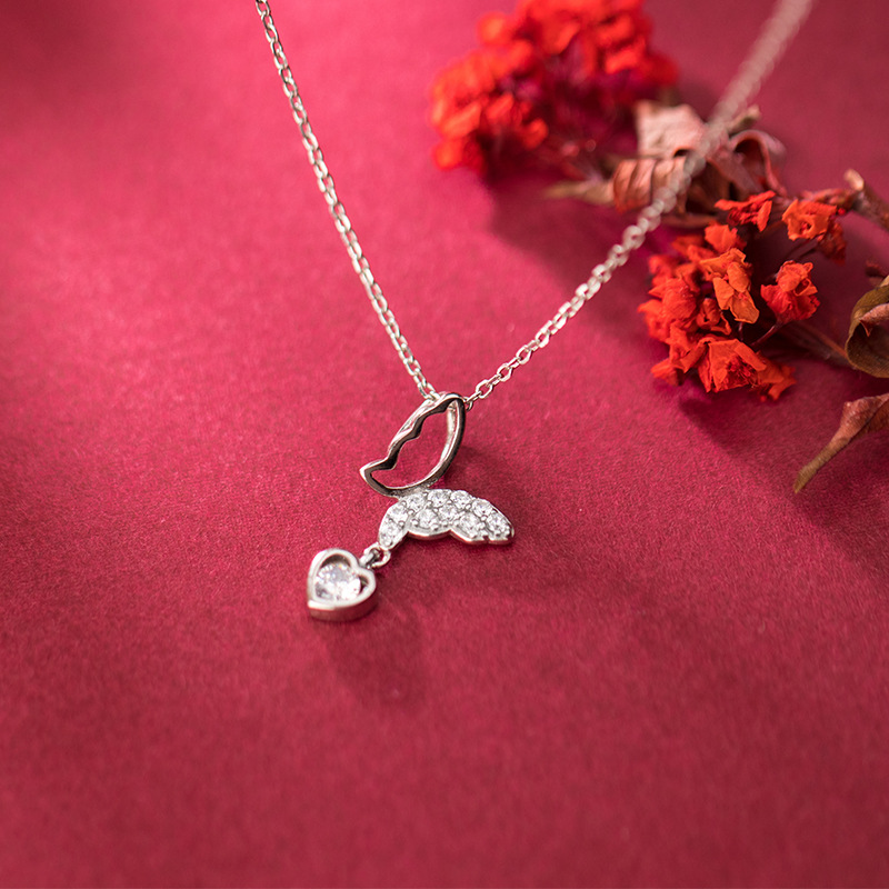 925 silver heart necklace