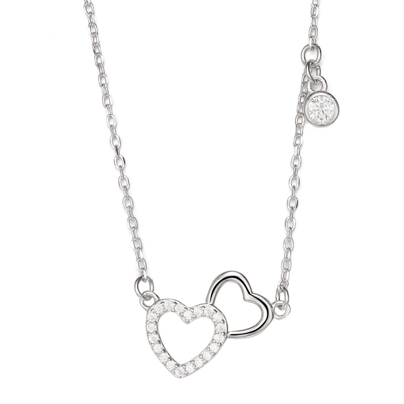 925 silver heart necklace