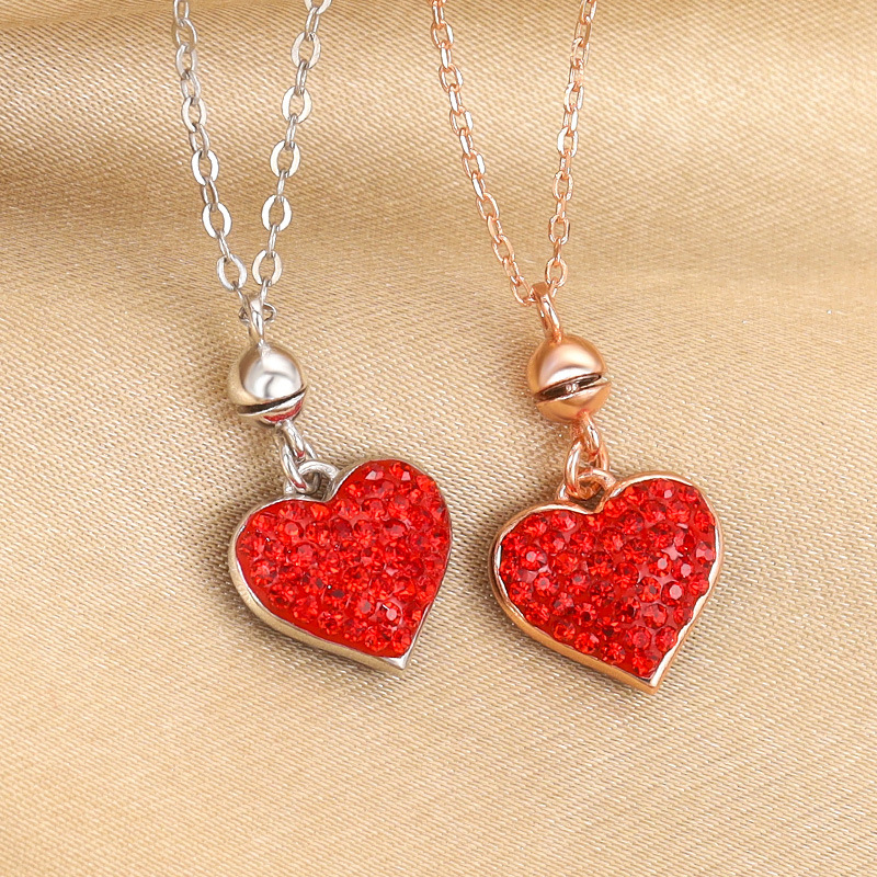 925 silver heart necklace