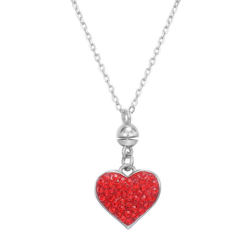 925 silver heart necklace