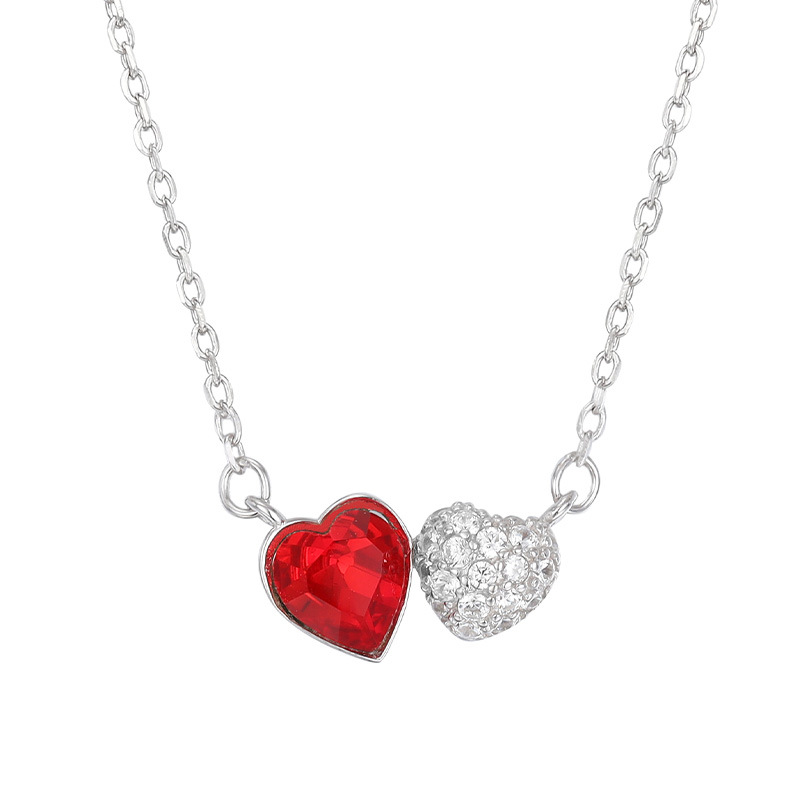 925 silver heart necklace