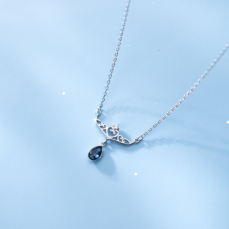 925 silver heart necklace