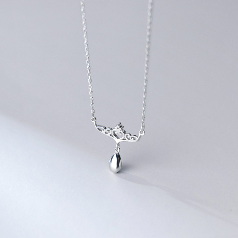 925 silver heart necklace